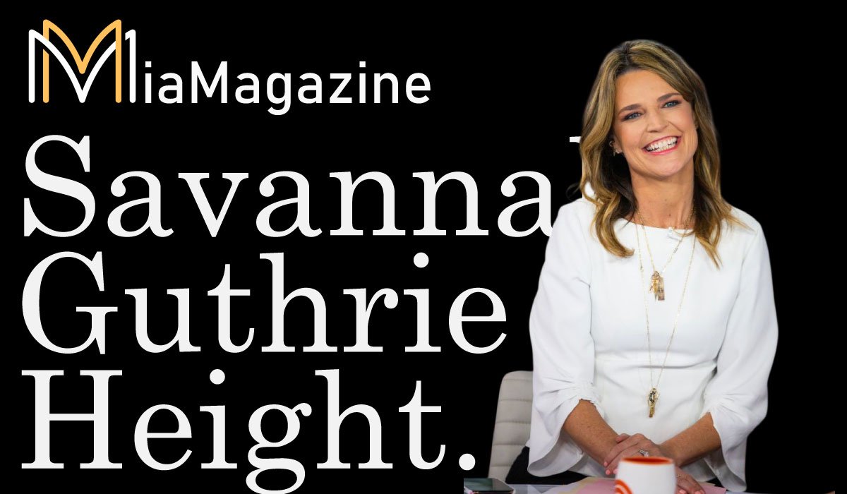 Savannah Guthrie Height