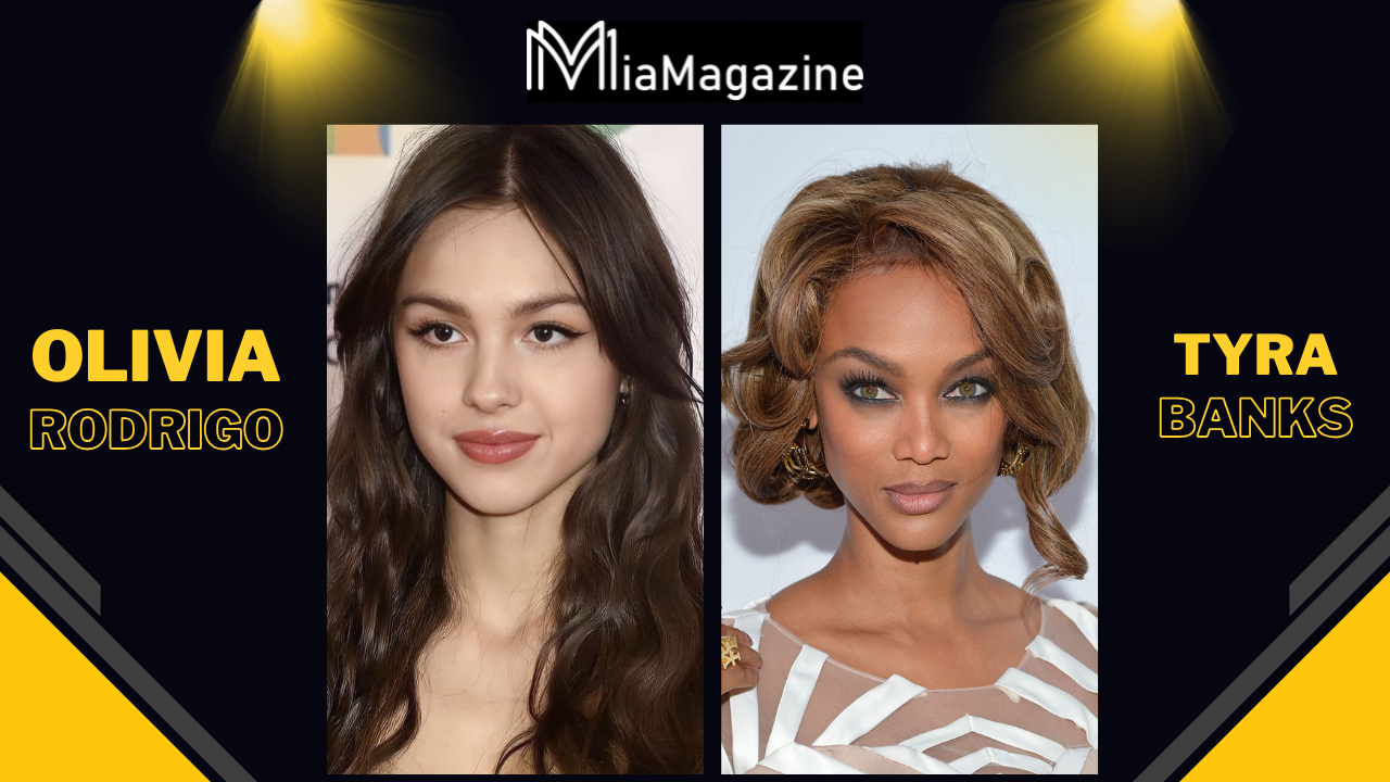 Olivia Rodrigo and Tyra Banks