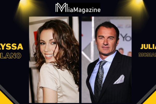 Alyssa Milano and Julian McMahon