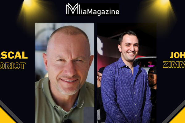 Pascal Soriot and John Zimmer