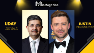 Uday Kotak and Justin Timberlake