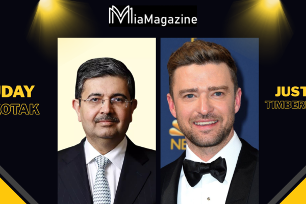 Uday Kotak and Justin Timberlake